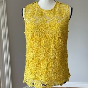Nanette Nanette Lepore size med lace top romantic layer office going out cottage